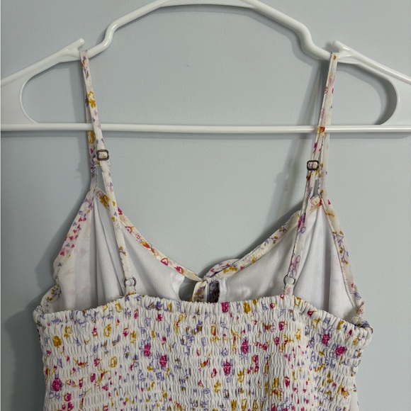 Jessica Simpson Spring Summer Floral Spaghetti Strap Dress Medium Cottagecore - Picture 5 of 8